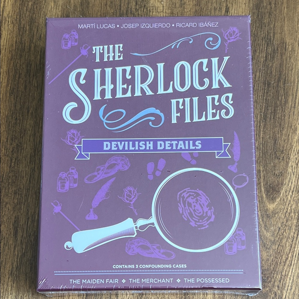 The Sherlock Files: Devilish Details Game BRAND NEW